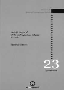 Book Cover: Aspetti temporali della partecipazione politica in Italia